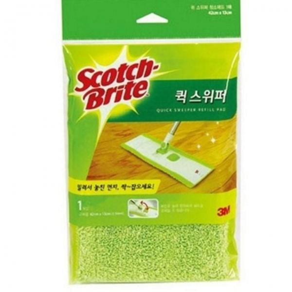 극세사 리필 청소용 패드 바닥 걸레 물걸레 막대