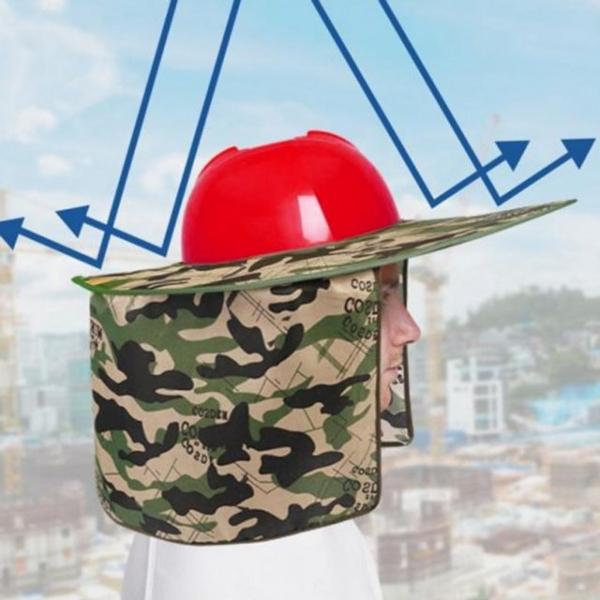 쿨링 가리개 안전모넥 땀받이 빛 작업용 안전모 쉴드 그늘막