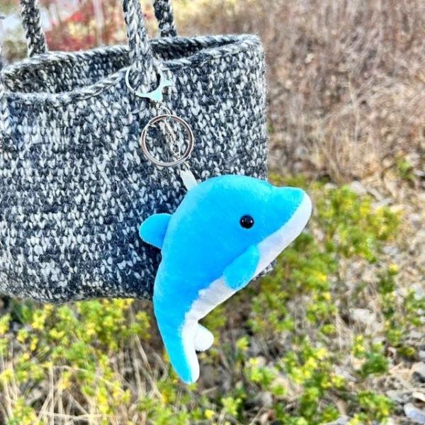 고래 인형 키링 돌고래 열쇠고리