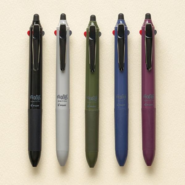 프릭션 볼 스위치 3색 0.5mm + 유성잉크 0.7mm