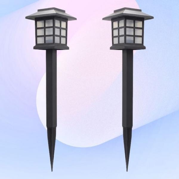 WL 전구  실외 카페 경관 마당 잔디 인테리어 말뚝