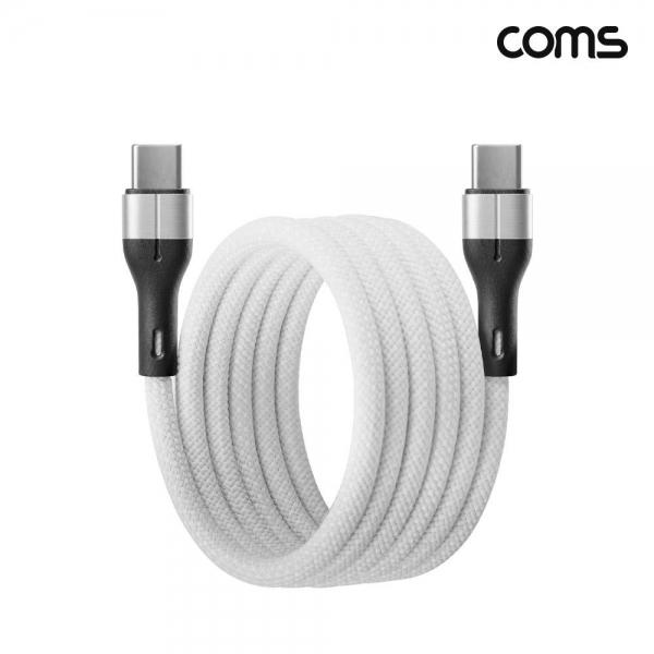USB C to C타입 고속충전 케이블 1M 마그네틱 자석 줄꼬임 방지 BF566