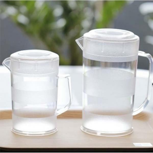 투명 물병 물통 저그 보틀 카페 워터 포트 2000ml