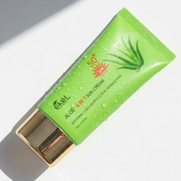 자외선으로 부터 피부 지켜주는 알로에 선크림 70ml