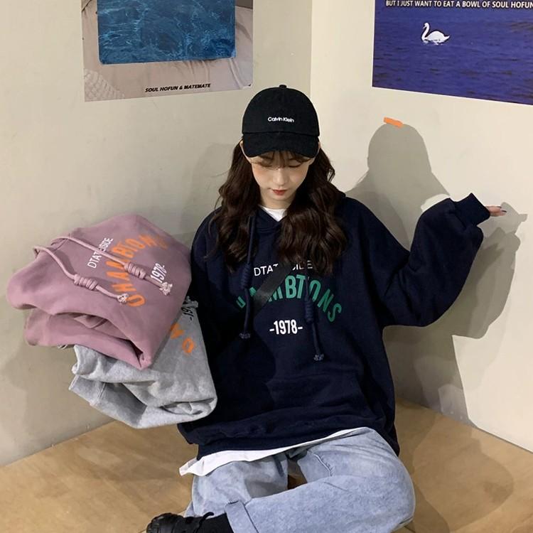 데일리 1978 오버핏 후드티 3color
