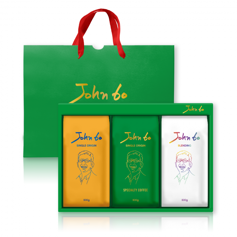John60 프리미엄 원두커피(홀빈) 선물세트 (500g x 3개)