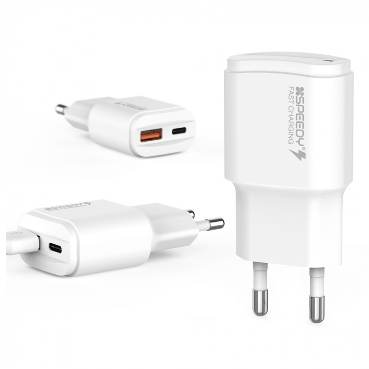 충전잘되는 스마트폰 고속충전기 USB-A+ C타입 2포트 분리형 CtoC충전선 갤럭시 A54 A34 A32 A25 A24