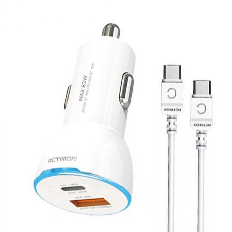 드리온 휴대폰충전기 차량용 PD 65W 초고속 PD 18W 고속 충전기 C타입 USB (CtoC