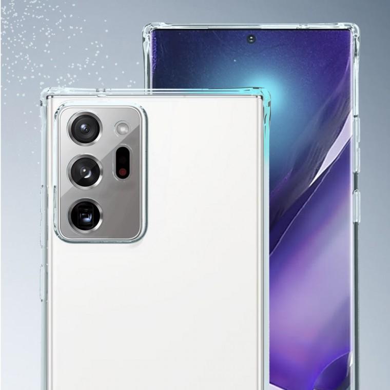 갤럭시 S22울트라 S908 슈퍼방탄 풀커버 카메라 보호 핸드폰 클리어 투명 젤리 케이스