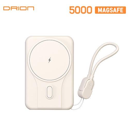[후니케이스] 드리온 맥세이프 보조배터리 5000mAh C to C D-MAG-5000