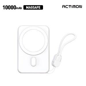 [후니케이스] 엑티몬 맥세이프 보조배터리 10000mAh (C to C) M-MAG-10000