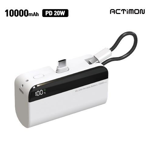 [후니케이스] 엑티몬 고속 도킹형 보조배터리 10000mAh C PIN