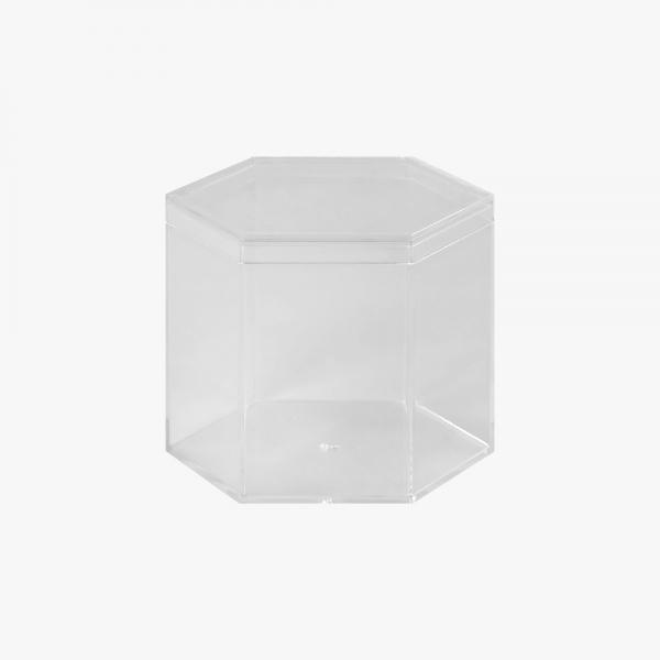 투명 육각 케이스 S
