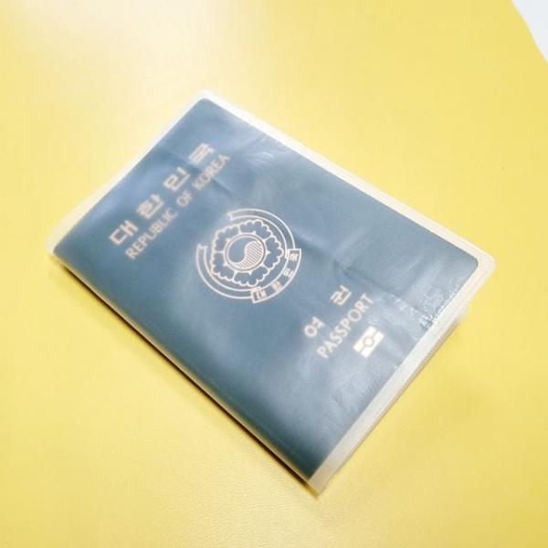 여권 여 저렴한 케이스 반투명 지갑 집