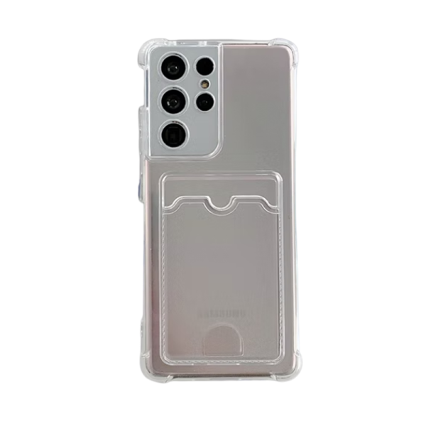 갤럭시 S26 플러스 SM-S947 6.7인치 갤럭시 S26 플러스 SM-S947 비바체 카드 방탄 투명 젤리 케이스 윗카드