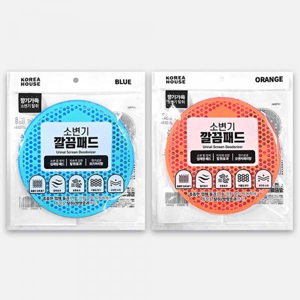 소변기 깔끔패드 택 1 화장실 탈취제 방향제