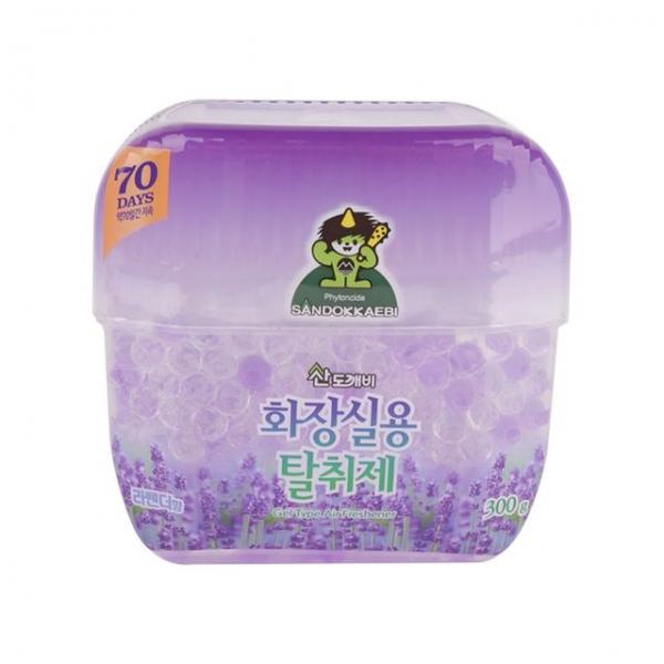 산 화장실 탈취제 라벤더향 300g 변기 악취 냄