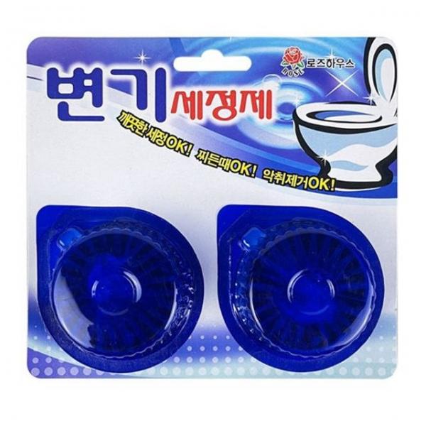 변기 세정제 화장실 변기 클리너 청소제 40g 2개