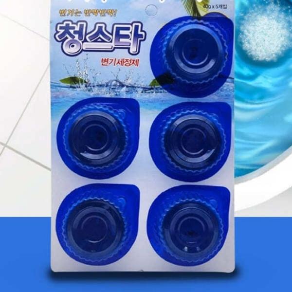 청스타 변기세정제 화장실 소변기 클리너 청소제 5p