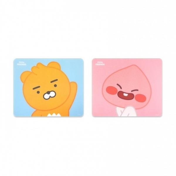 카카오프렌즈 라이언 어피치 마우스패드 정품2종 귀여운 캐릭터 마우스패드