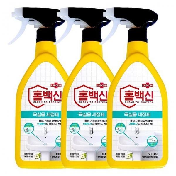 랩신 홈백신 욕실용 세정제 600ml X 3개