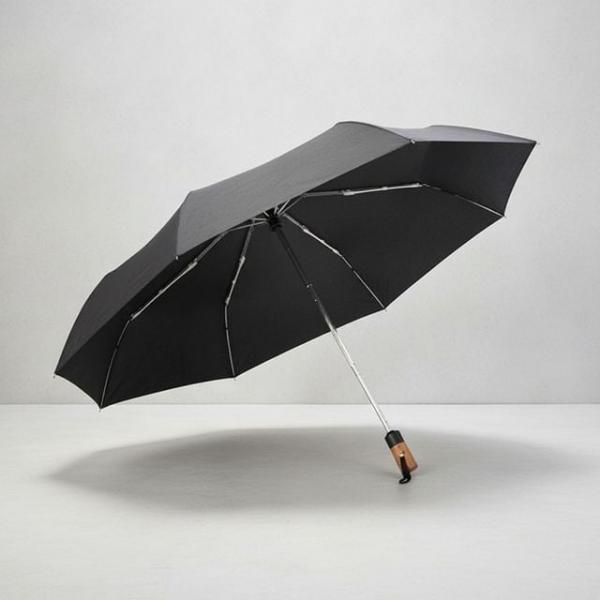 58사이즈 3단 완전자동 방풍우산 튼튼한 접이식 차콜 우산