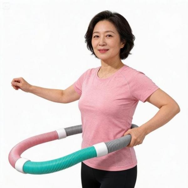 훌라후프 뱃살운동기구 스프링훌라후프 훌라우프