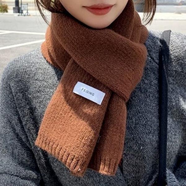 LKMF01 포근 라벨 머플러