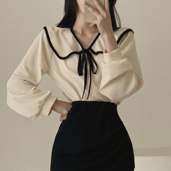 LKS031 러블리 세일러 블라우스