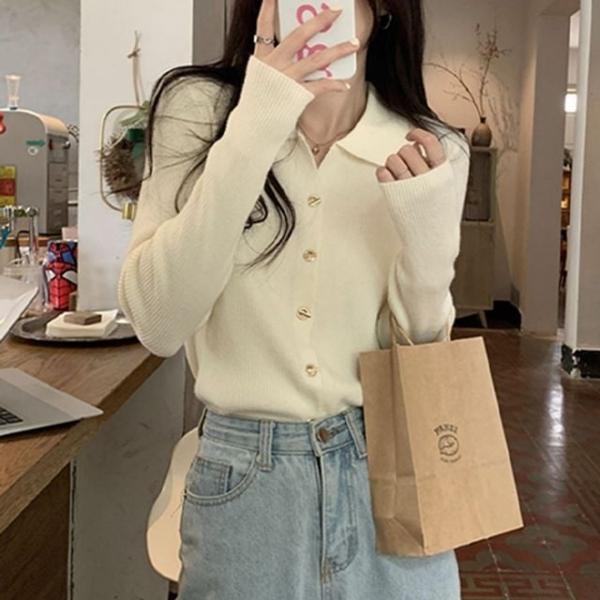 LKG029 소프트 카라 가디건