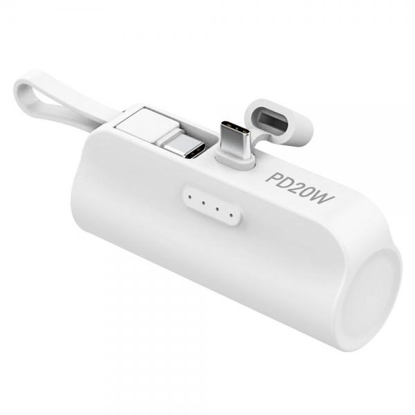 컴우드 보조배터리 PD20W 2Way 도킹형 듀얼 C타입 (CW-DP5000Plus)