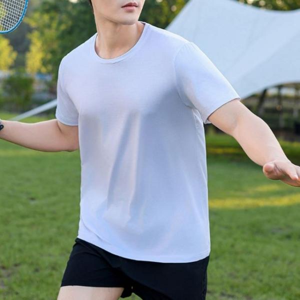 남녀 무지 메쉬 쿨링 반팔티 1P 여름 데일리 아이스 티셔츠 기본 이너