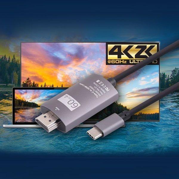 C타입 케이블 핸드폰 모니터 연결 HDMI 케이블 3M