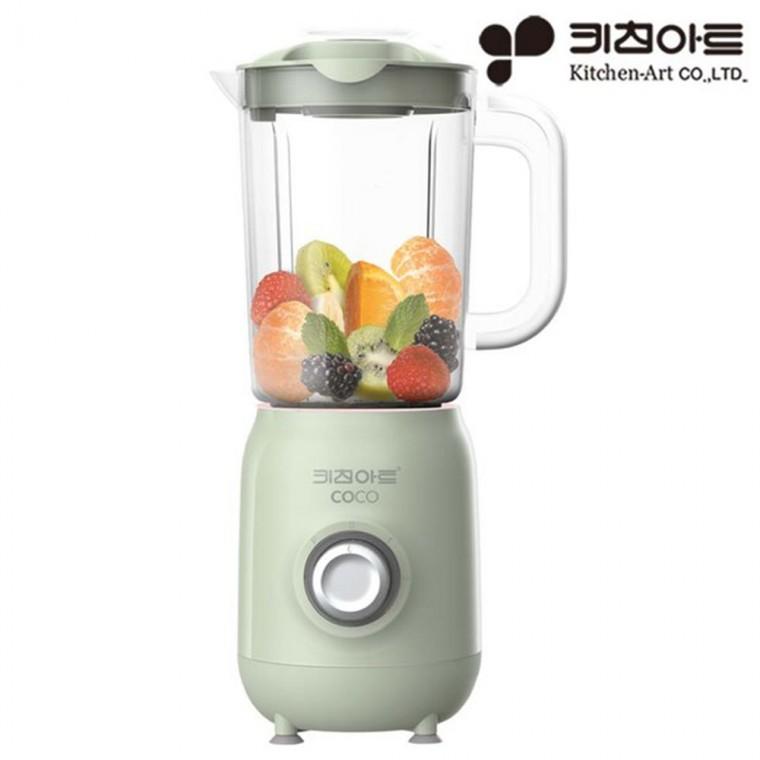 키친아트 블렌더 SQBL-B220KJ/민트 1.5리터 코코 프레쉬 가정용 믹서기