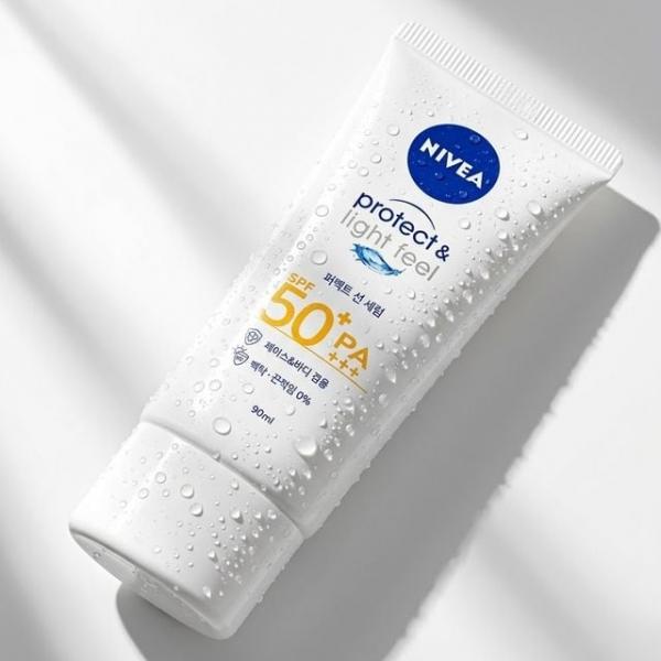 수분감을 주며 빠르게 흡수되는 워터젤 선세럼 90ml