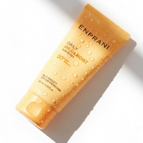 끈적임 없이 산뜻하고 촉촉한 로션 제형 선블록 120ml