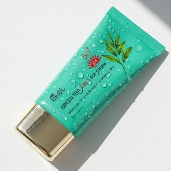 자외선으로 부터 피부 지켜주는 녹차 선크림 70ml