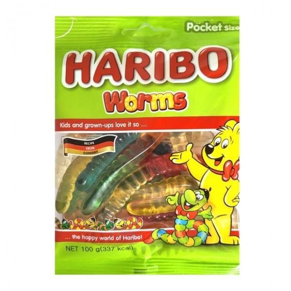 하리보 웜즈 100g x 26개입 1박스 HARIBO 젤리
