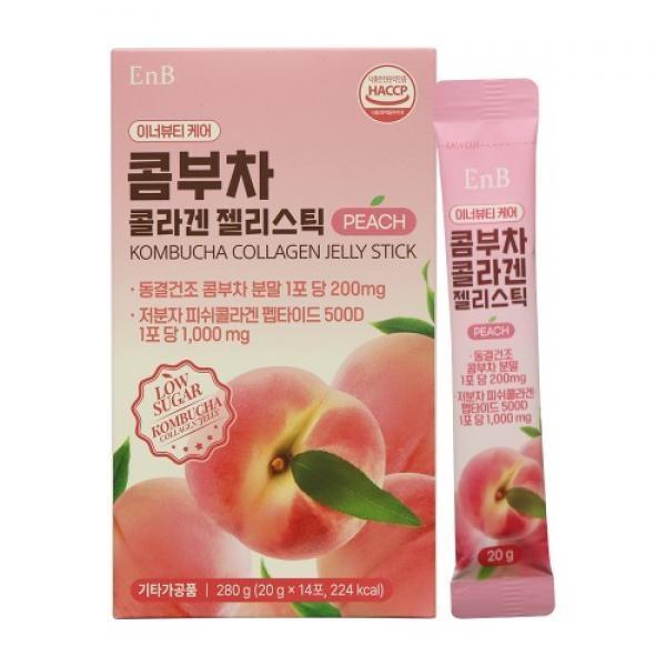 EnB - 콤부차 콜라겐 젤리스틱 20g x 14포