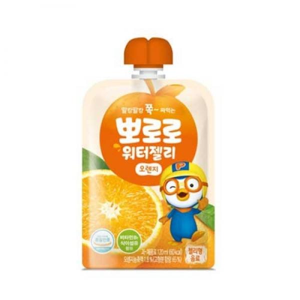 뽀로로 워터젤리 오렌지 120ml 20개
