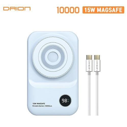 드리온 PD 20W + 15W 고속 맥세이프 보조배터리 10000mAh ( C to C )