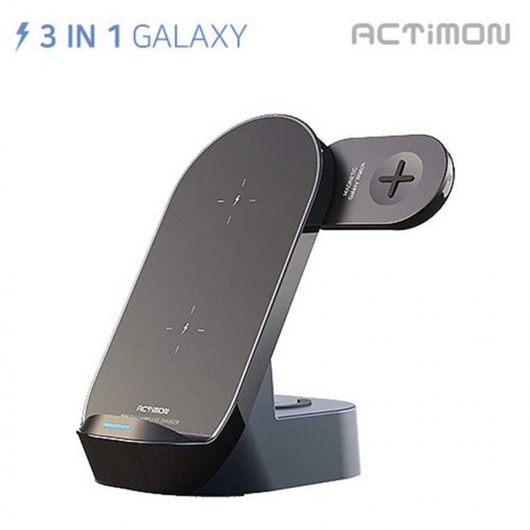 액티몬 15W 3IN1 갤럭시워치 거치무선충전기 (C-TYPE)