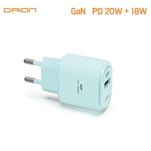 드리온 가정용 PD 20W+18W 충전기 (C+USB 포트)(케이블미포함)
