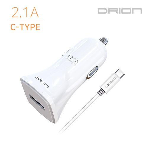 드리온 차량용충전기 USB1구 2.1A (C-TYPE)