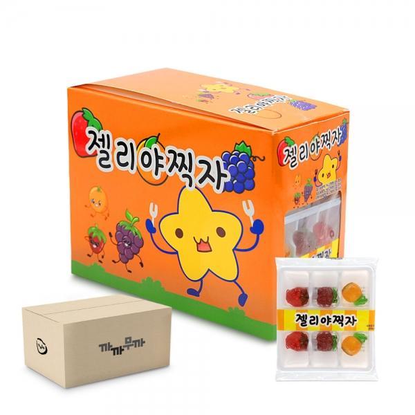 젤리야찍자 20g x 20개 (1박스-12통) 과일모양젤리