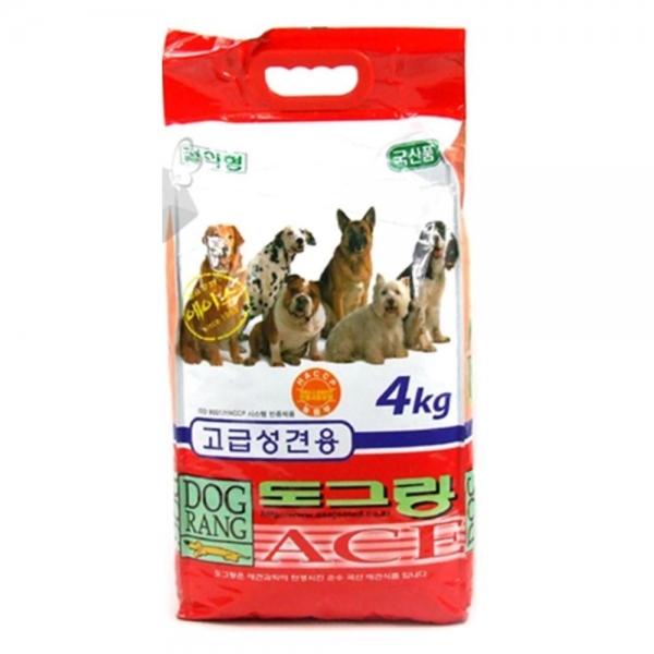 고급 성견용 사료 리필 4KG 강아지사료 애견사료
