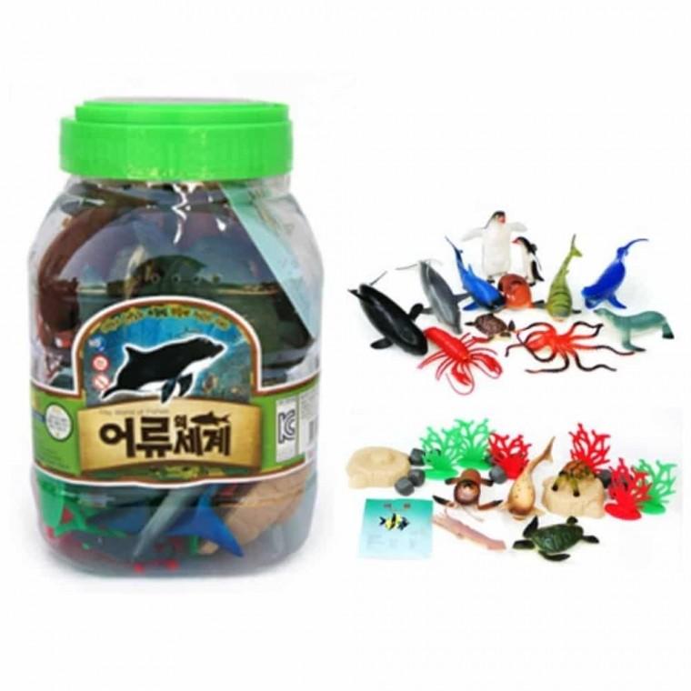 바다의세계(대) 바다동물모형 해양동물모형 상어장난감 바다동물장난감 모형장난감 바다생물장난감 어류모