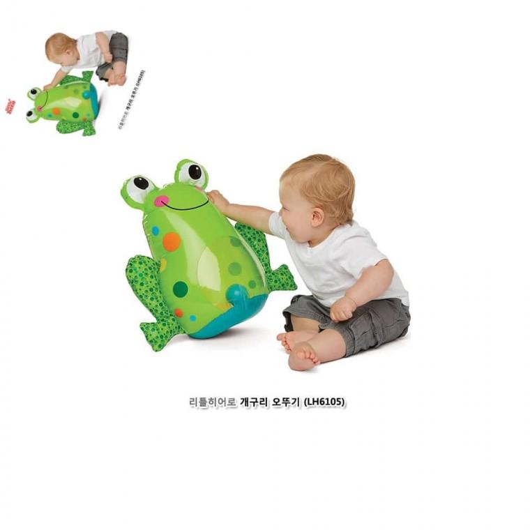 개구리오뚜기 유아용장난감 돌장난감 장난감오뚜기 7개월아기장난감