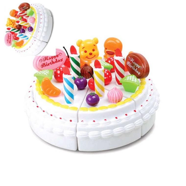 한립 생일케이크 역할놀이세트 주방놀이장난감 케이크장난감 썰기장난감