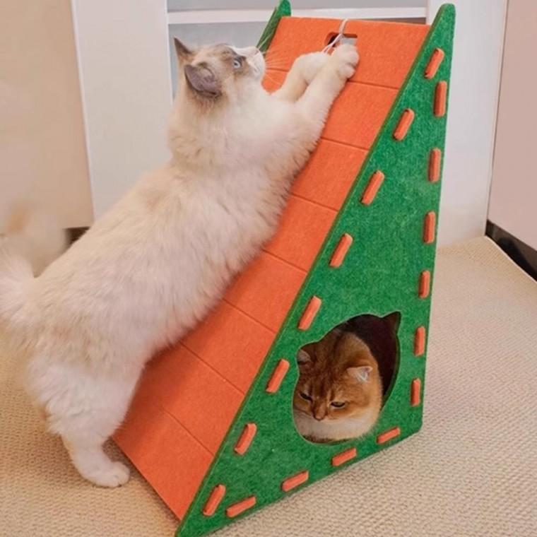 고양이 장난감 스크래쳐 고양이 숨숨이집 애완용품
